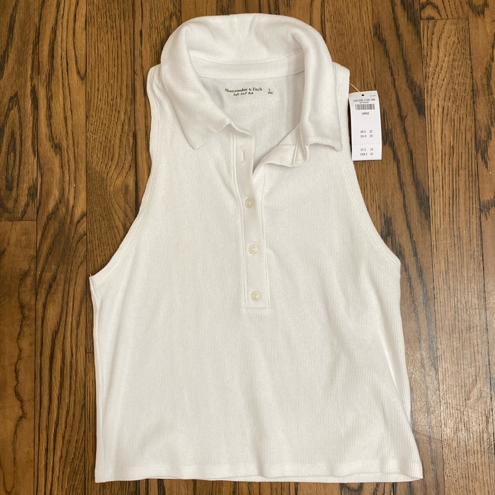 ABERCOMBIE COLLARED TANK